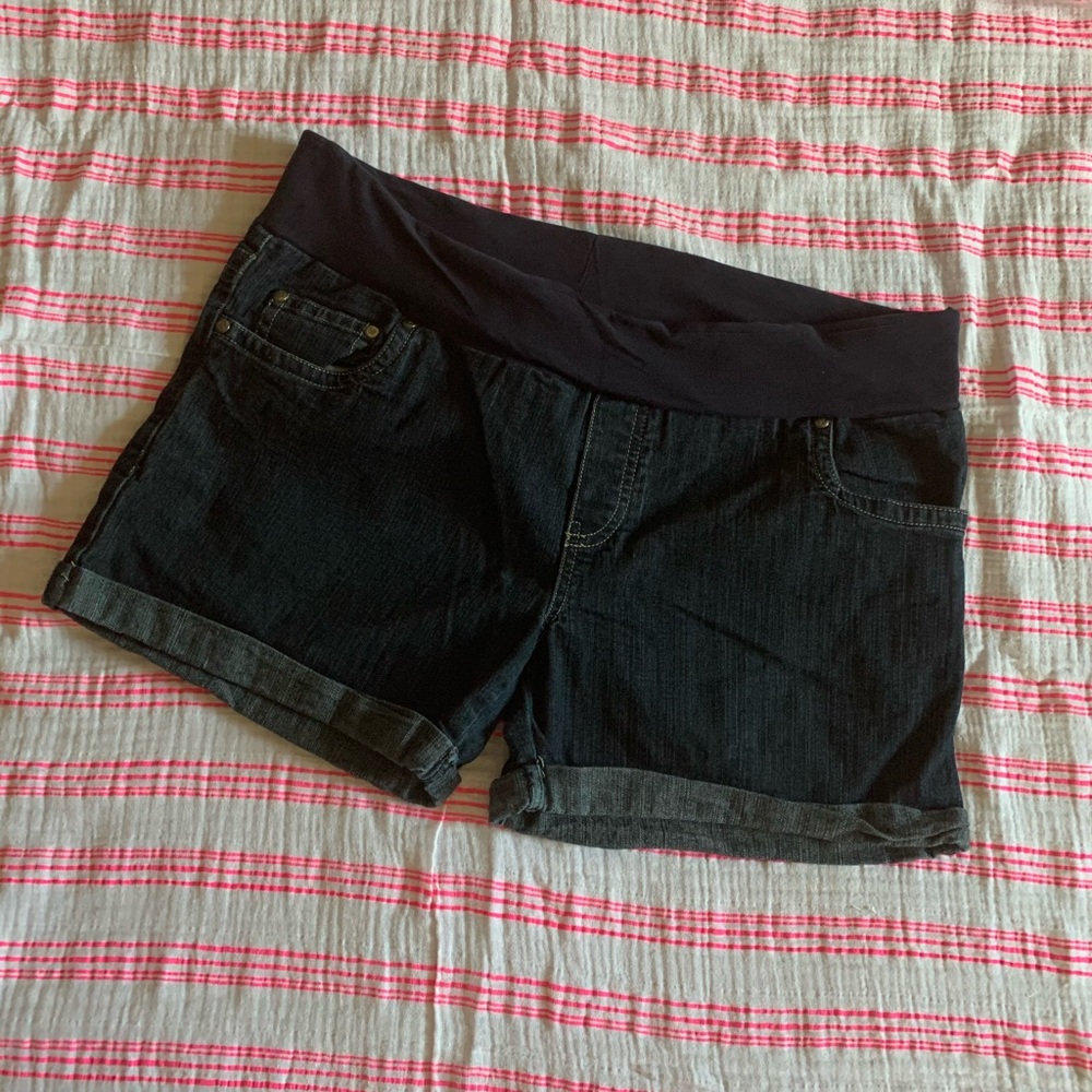 Oh! Mama Maternity Denim Shorts